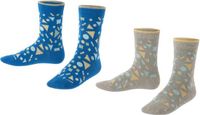 Esprit Sneakersokken Pattern Mix 2-Pack