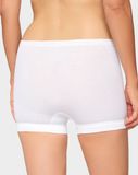 Conta Taille directior - dames short 148 katoenen boord - Senioren ondergoed - Vrouwen boxershort korte pijpjes - Zachte boorden