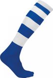Proact Gestreepte Sportsokken PA021 - Dark Royal Blue / White - 35/38 EU