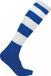 Proact Gestreepte Sportsokken PA021 - Dark Royal Blue / White - 35/38 EU