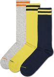 Happy Socks - 3-Pack Solid Sneaker Socks - Dames - Sokken