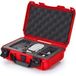 Nanuk 909 Case with Foam insert for GoPro Hero 9 and 10 - Red