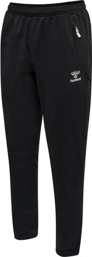 Hummel Move Grid Cotton Pants - Black - Unisex - Size S