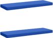 vidaXL Canapé 2 pièces VUGHT 100% Polyester Bleu Royal