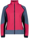 CMP Hybride waterdichte jas met afneembare mouwen voor dames - Magenta - XL