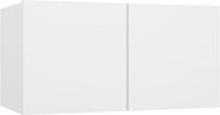 vidaXL Tv-hangmeubel - 60x30x30 cm - Wit