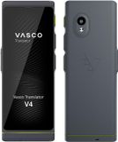 Vasco Translator V4 - Spraak, Tekst en Foto Vertaler - Pocket Vertaaltoestel (Stone Grey)