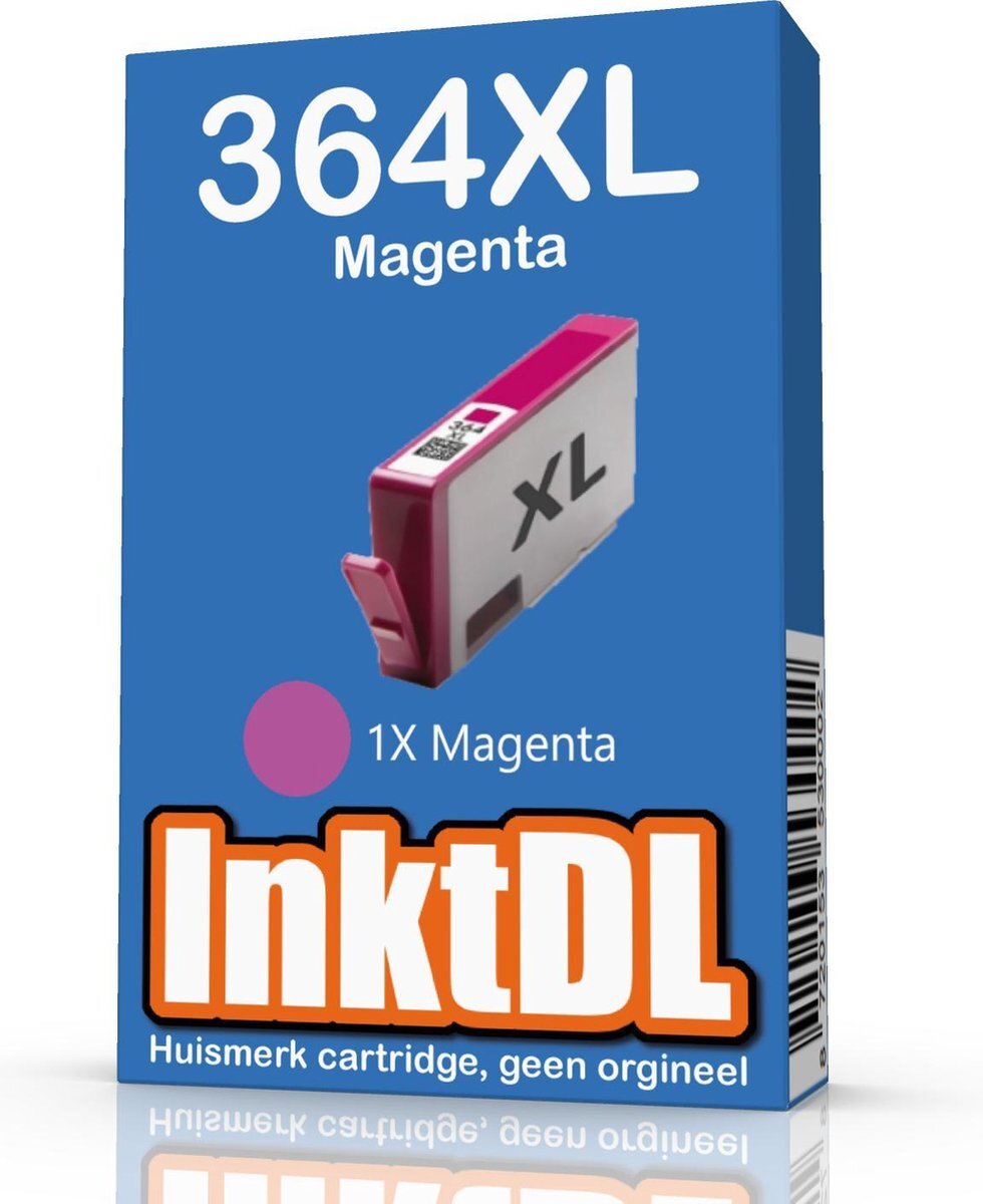 InktDL Compatible inktcartridge voor HP 364XL | Magenta
