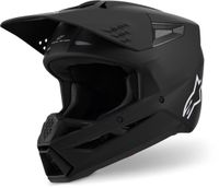 Alpinestars S-M3 Mat Zwart Crosshelm - Helm