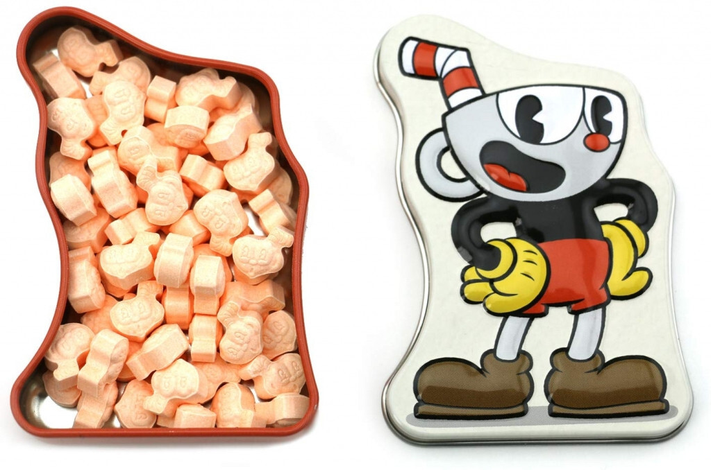Overig Cuphead - Orange Sour Flavored Candy
