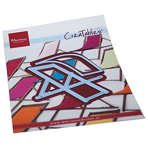 Marianne Design Creatables, Classic Strandstoel, voor Paper Craft Projects, Lichtblauw, One size