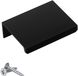 SOTECH meubelgreep Blanket Jane 50 mm zwart BA 32 mm kastgreep