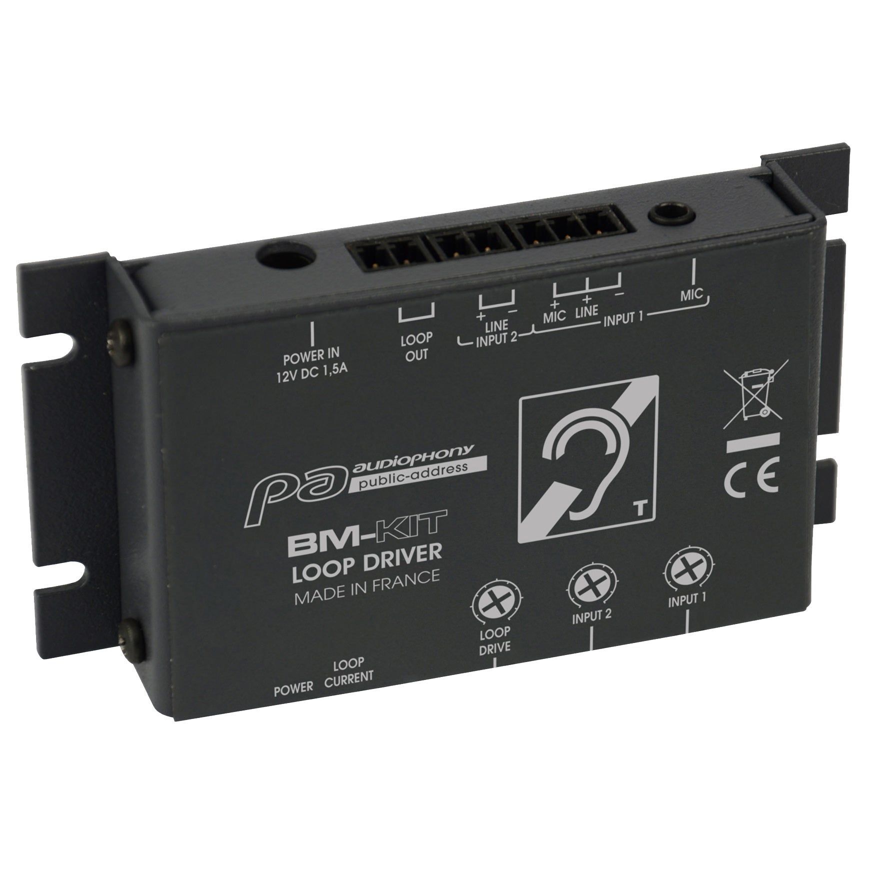 Audiophony BM-KIT - Loop Amplifier for Hearing Aids - Tabletop