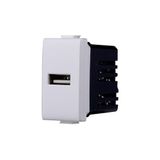 Elektronova Oplaadbus USB Type-A compatibel Bticino Matix 5VDC 2.1A Kleur Wit - Pack van 1