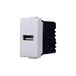 Elektronova Oplaadbus USB Type-A compatibel Bticino Matix 5VDC 2.1A Kleur Wit - Pack van 1