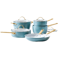 GreenPan Padova Reserve Pannenset 10-delig Sky Blue