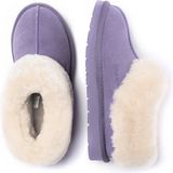 EVERAU Australia Dames Ibis Pantoffels Suède Lilac Maat 39