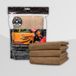 Chemical Guys Workhorse Professional Grade Microfiber Towel - Tan 16x16'' (3 Pack)