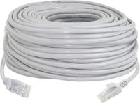 Merkloos Internetkabel LAN-Kabel 30 Meter - RJ45-RJ45 - Grijs