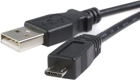 StarTech.com 3m Micro USB Kabel - USB 2.0 A Male naar Micro B - Zwart