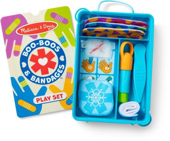 Melissa & Doug EHBO speelset – Met herbruikbare pleisters