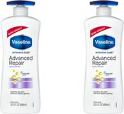 Vaseline Advanced Repair With Pump Body Lotion - 2 x 600 ml