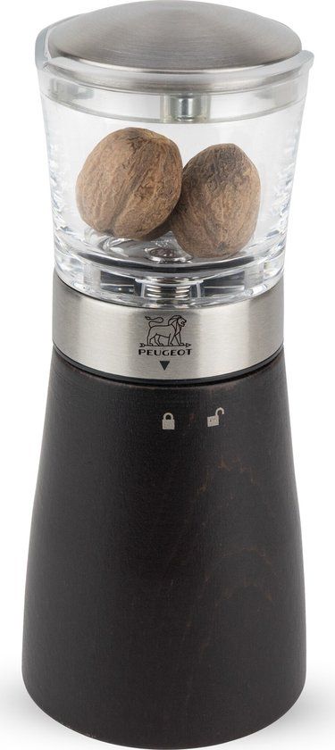 Peugeot Madras Nootmuskaatmolen 15 cm - Chocolade - u'select