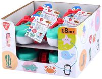 Playgo Badspeelgoed Bootje Kleurrijk voor Peuters en Kleuters