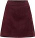 VILA Minirok VICOURDIE Corduroy Port Royale1