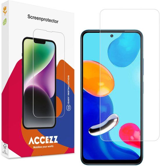 Accezz Screen Protector - Gehard Glas voor Xiaomi Redmi Note 11 / 11S (4G)
