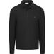 Lacoste Longsleeve Poloshirt Piqué Zwart - maat L