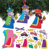 Baker Ross Drie Wijzen Mix & Match Decoratiepakketten – Set van 6