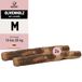 Kauies Olijfhouten kauwstaaf voor honden met zalmolie - 100% natuurlijk, veganistisch en calorievrij - lang hondenspeelgoed van hout getest op schadelijke stoffen, Made in Germany, maat M tot 20 kg