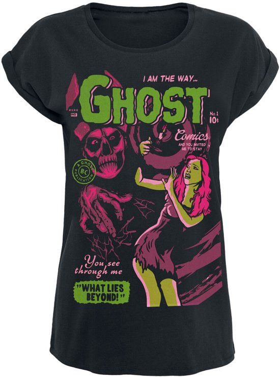 Ghost Jiggalo Of Megiddo Comic Dames T-shirt - Zwart - 4XL