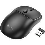 HOCO GM25 Souris sans fil, 1600DPI, BT / Wi-Fi, Noir
