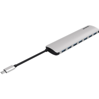 BlueBuilt 7-Poorts USB-C / USB-A 3.0 Hub