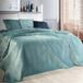 Eurofirany Luxe Velours Plaid 170x210cm - Stijlvol Bankdeken Sofia Mintgroen