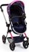 Bayer Design Combi poppenwagen Vario - blauw/roze