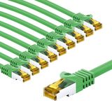 goobay 66110 CAT7 netwerkkabel set van 10