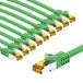 goobay 66110 CAT7 netwerkkabel set van 10