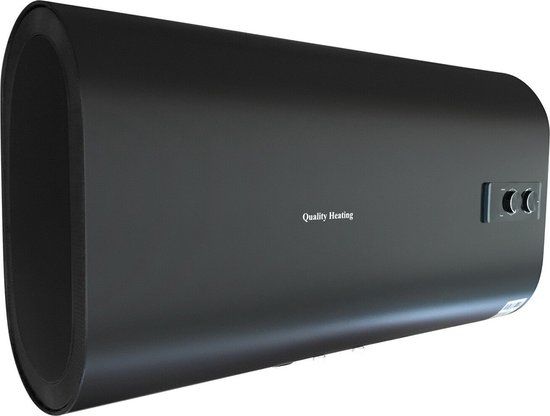 Quality Heating 80 Liter QH dual horizontaal elektrische boiler met digitale bediening - energieklasse B - energiezuinig