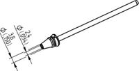 Kurtz Ersa 0742ED2438H/SB Desoldeerpunt Conisch