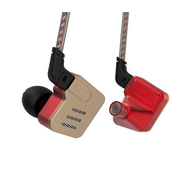 KZ Audio KZ BA10 - 5BA In-Ear Dynamic Oordopjes - Goud / Zwart Zonder microfoon