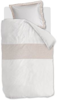 Beddinghouse Bakthi dekbedovertrek - Eenpersoons - 140 x 200/220 cm - Zand
