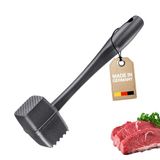 Westmark vleeshamer Robusto-Spezial Black Edition – Dubbelzijdige vleeshamer – Vleeshamer voor schnitzels en steaks – Antraciet