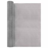 vidaXL Gaaswand, 40 x 1000 cm, 60 mesh, roestvrij staal 201, zilver