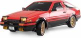 Amewi 1:18 RC auto Elektro Straatmodel AE86 Sprinter Trueno Scale Drift Rood Brushed Achterwielaandrijving RTR 2,4 GHz