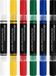 Faber-Castell Acrylmarker Shake & Paint Black Edition, 6 stuks