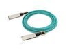 HPE Aruba Networking Câble optique actif QSFP28 vers QSFP28 15 m