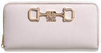 GUESS Janie SLG Zip Around Wallet Stone beige